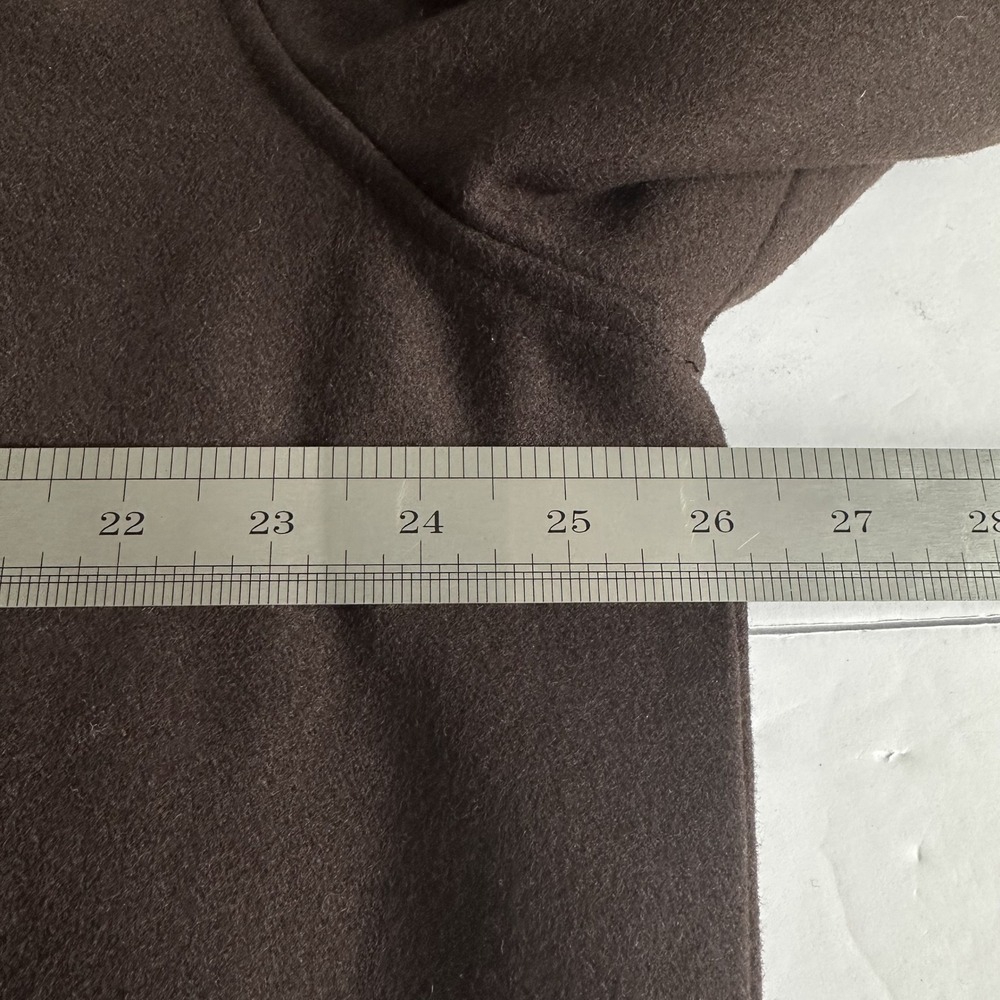 ROBERT PHILLIPE NEW YORK Wool Blend Bomber Jacket Size L Men's Brown City Chores - Picture 10 of 15